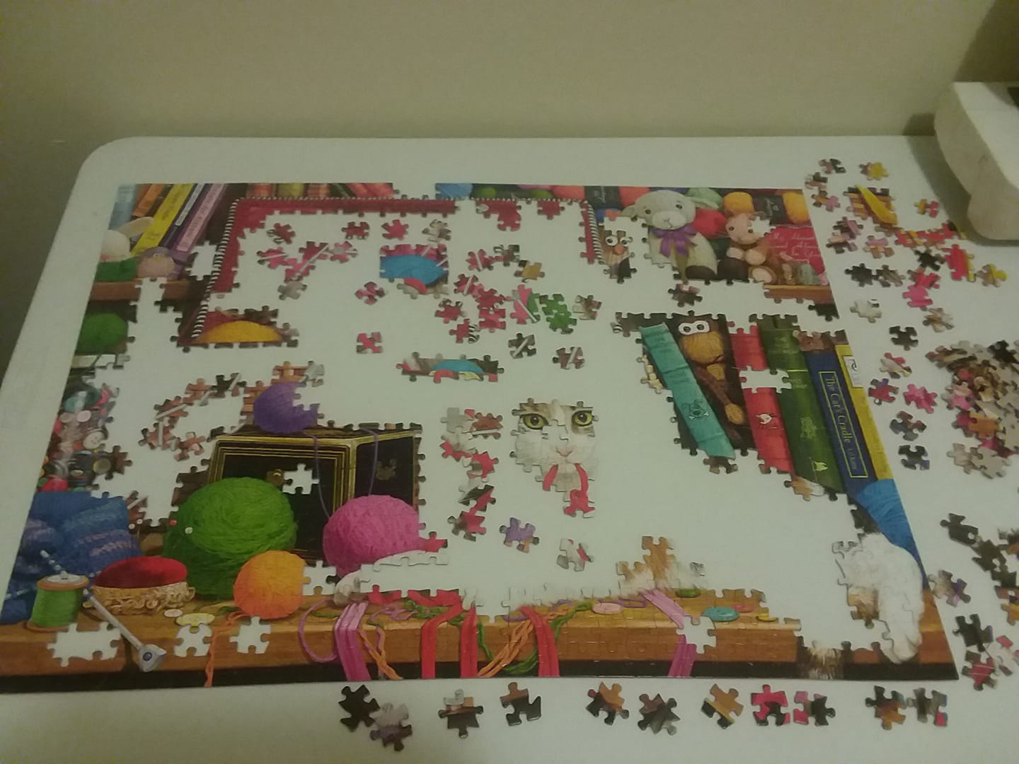 The Progress I Have Made On The Puzzle