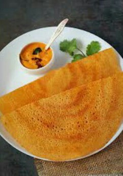 dosa and peanut chutney dosa and peanut chutney