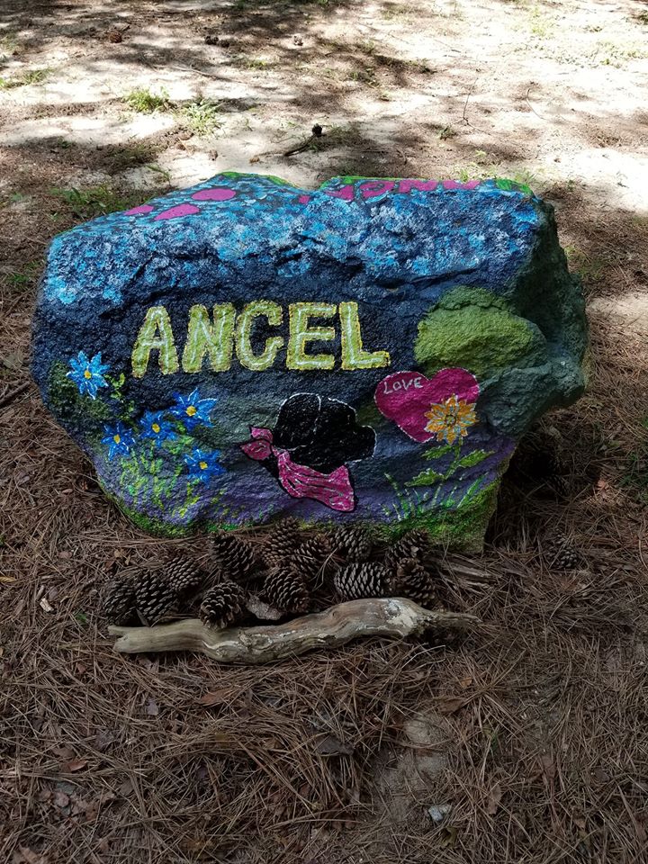 Angel&#039;s Rock Painted by Gloria on 7.22.2020