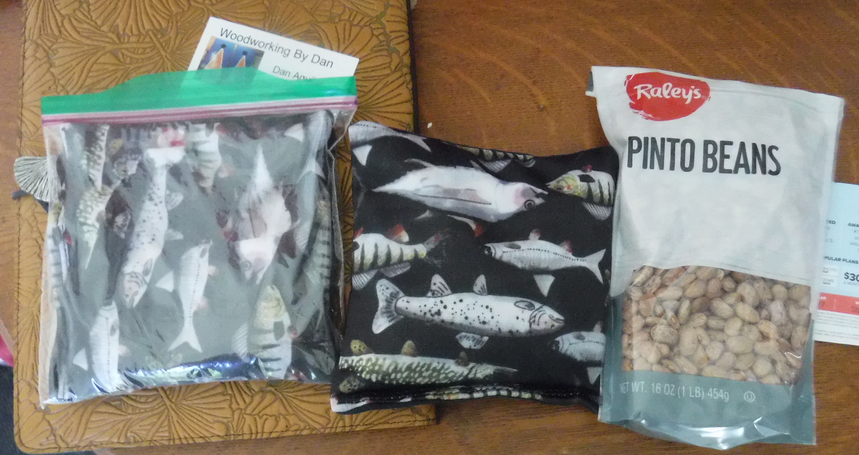 Photo I took of the beans and bag to repain Photo I took of the beans and bag to repain