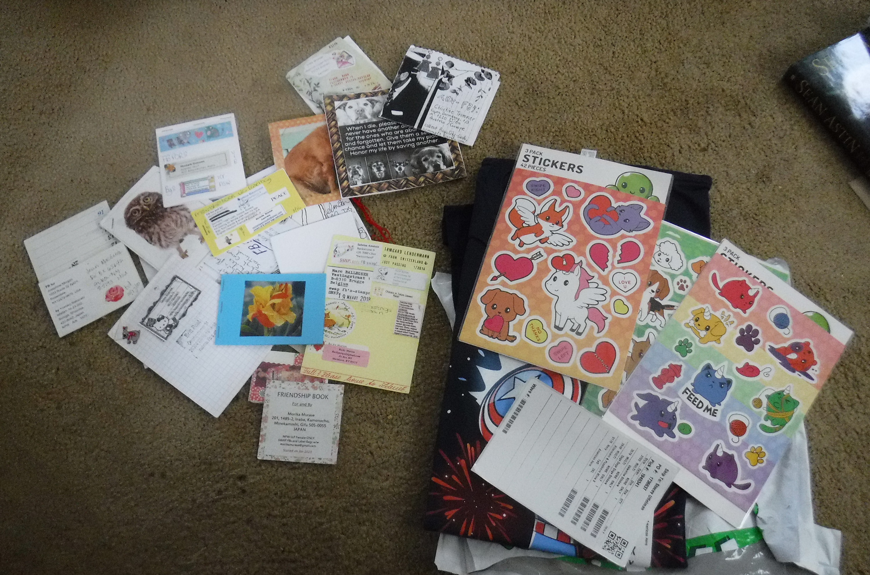 Photo I took of my good mail today Photo I took of my good mail today