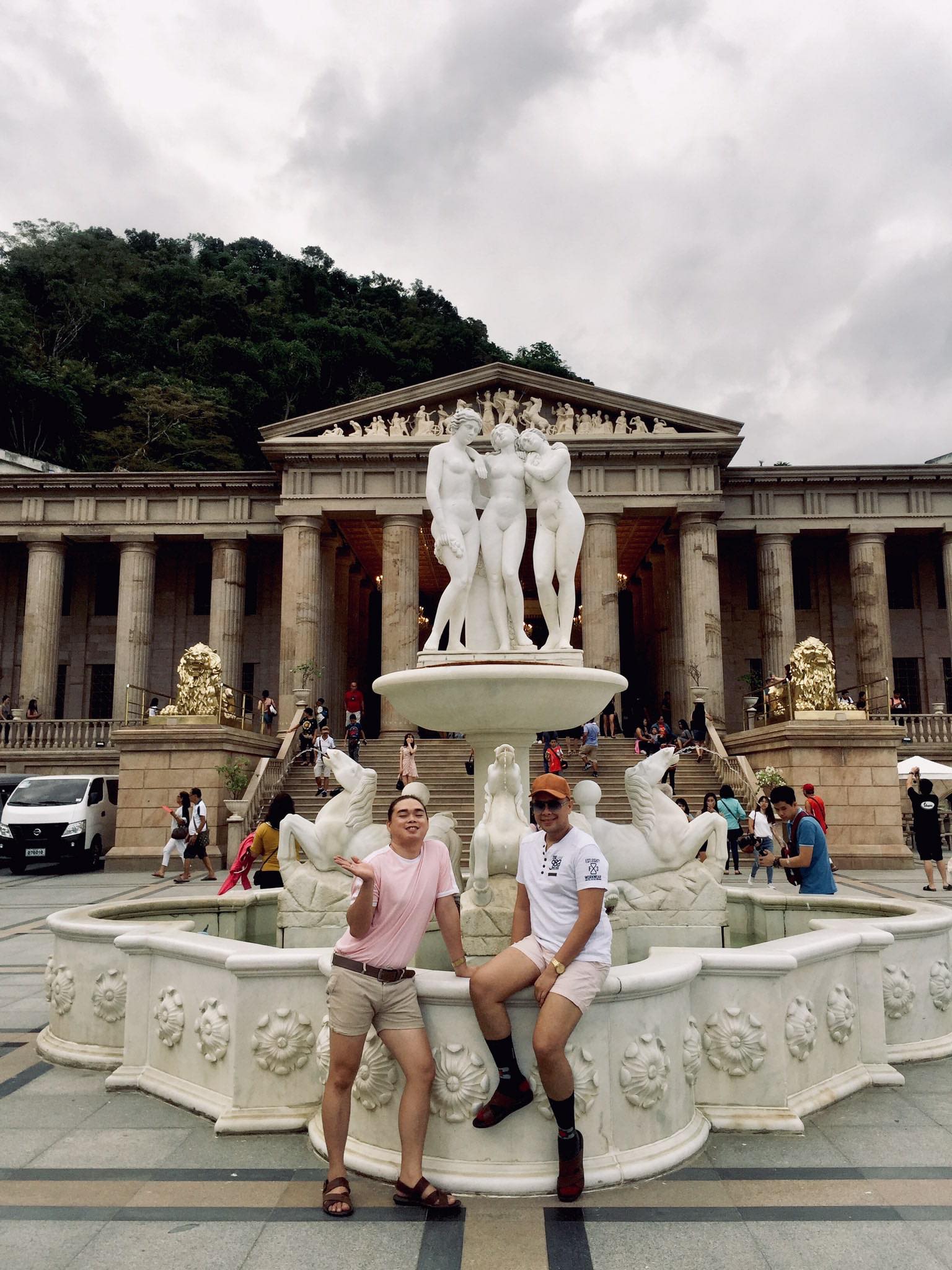 With my Friend In Temple Of Leah, Cebu With my Friend In Temple Of Leah, Cebu