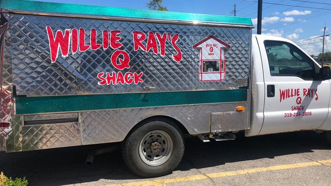 The food truck that is owned by Willie Fairley in Iowa The food truck that is owned by Willie Fairley in Iowa