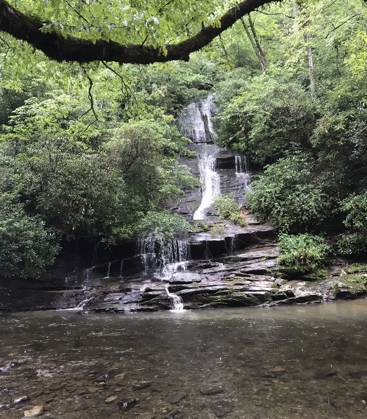 Tom Branch Falls at Deep Creek in the Smoky Mountains. Photo taken by and the property of FourWalls/ Tom Branch Falls at Deep Creek in the Smoky Mountains. Photo taken by and the property of FourWalls/