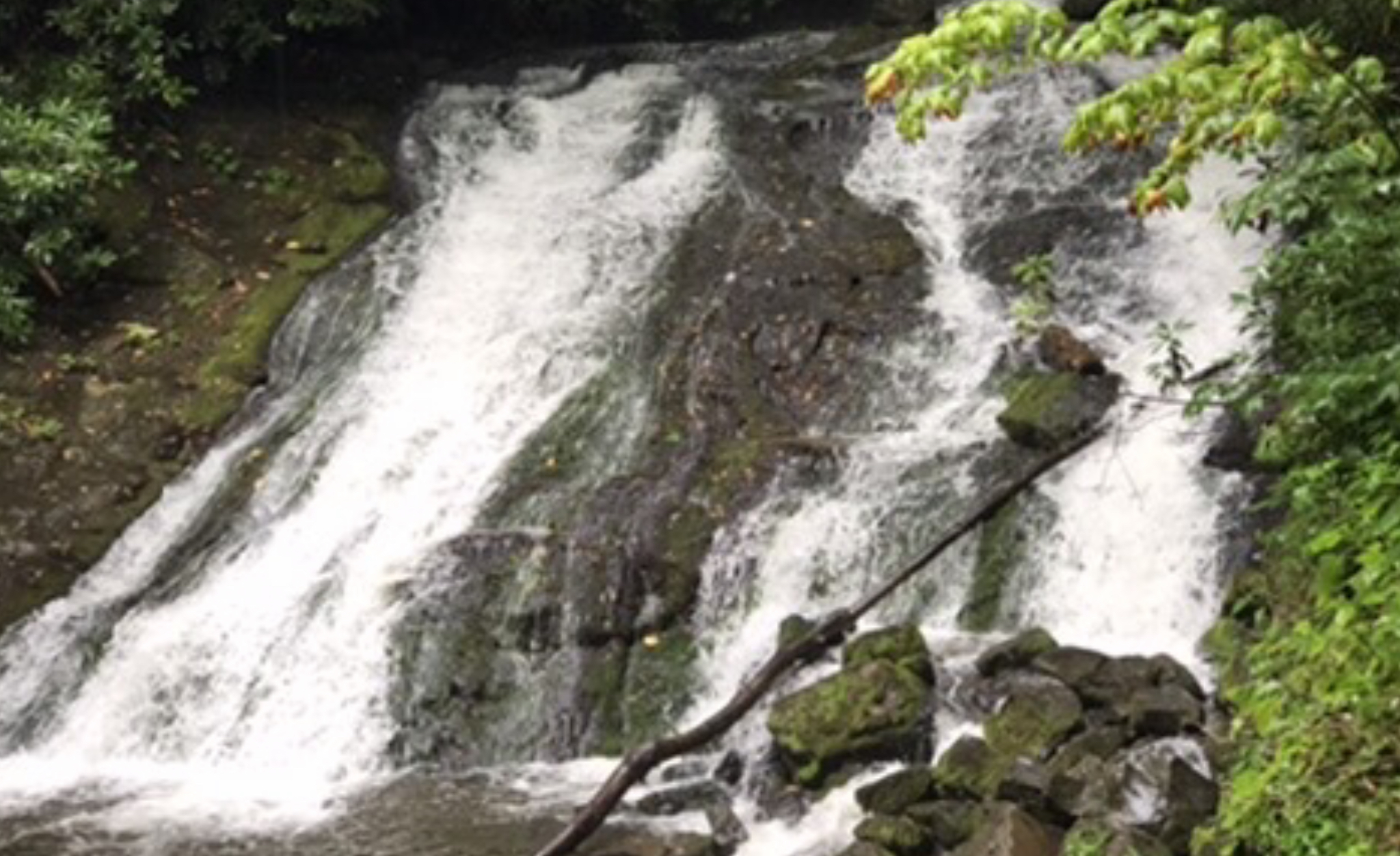 Indian Creek Falls in the Deep Creek three-falls area of the Smoky Mountains National Park. Photo taken by and the property of FourWalls. Indian Creek Falls in the Deep Creek three-falls area of the Smoky Mountains National Park. Photo taken by and the property of FourWalls.