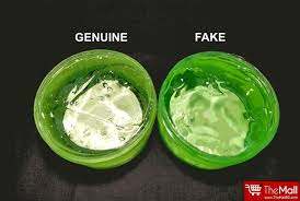 Aloe Vera Gel fake and original Aloe Vera Gel fake and original