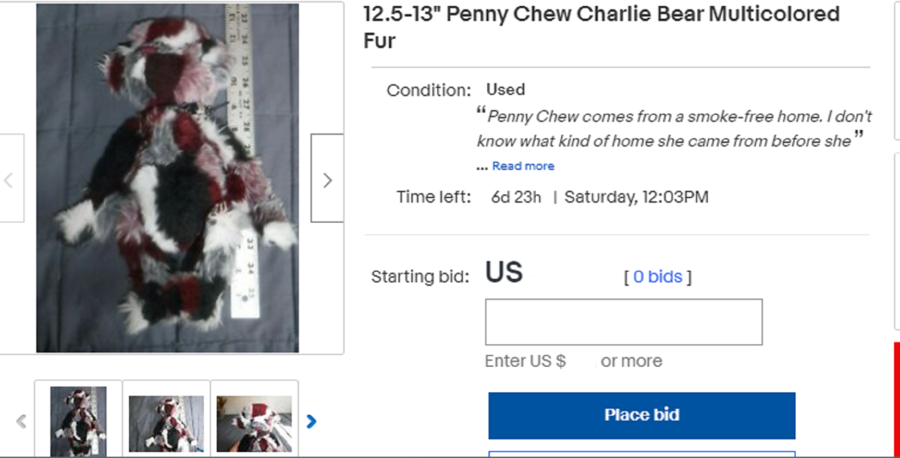 Screencap I took of the draft of my auction. Screencap I took of the draft of my auction.