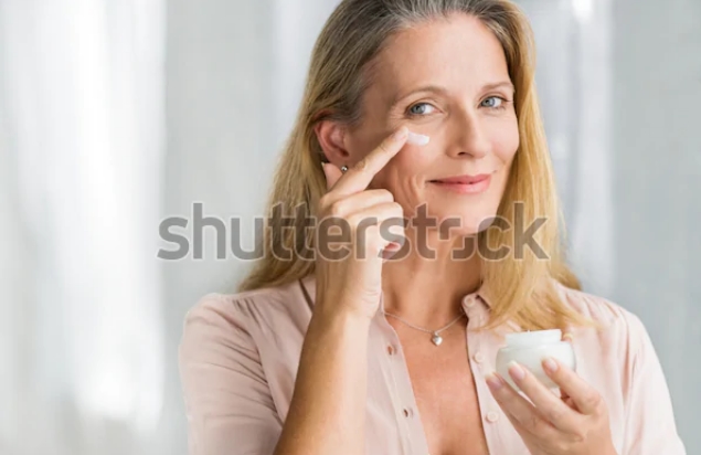 Woman wearing Eye Cream by Rido via Shutterstock