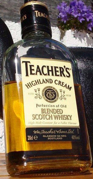 Teacher's whiskey