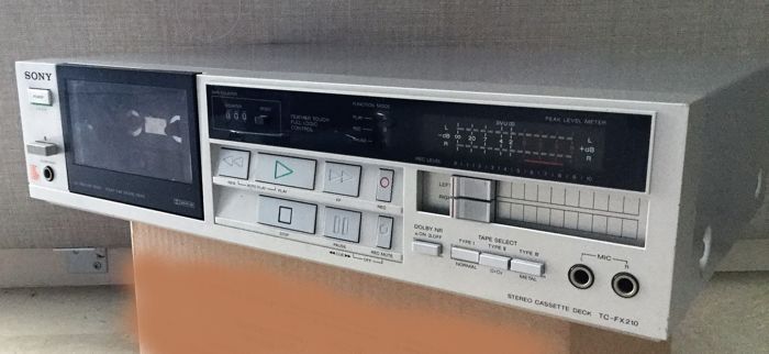 Sony Vintage Stereo Casette Playing Deck