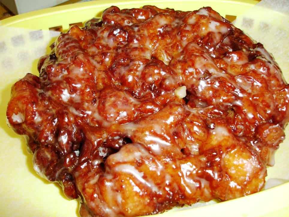 (not 'the fritters I'm talking about,' but just a random apple fritter I found online.