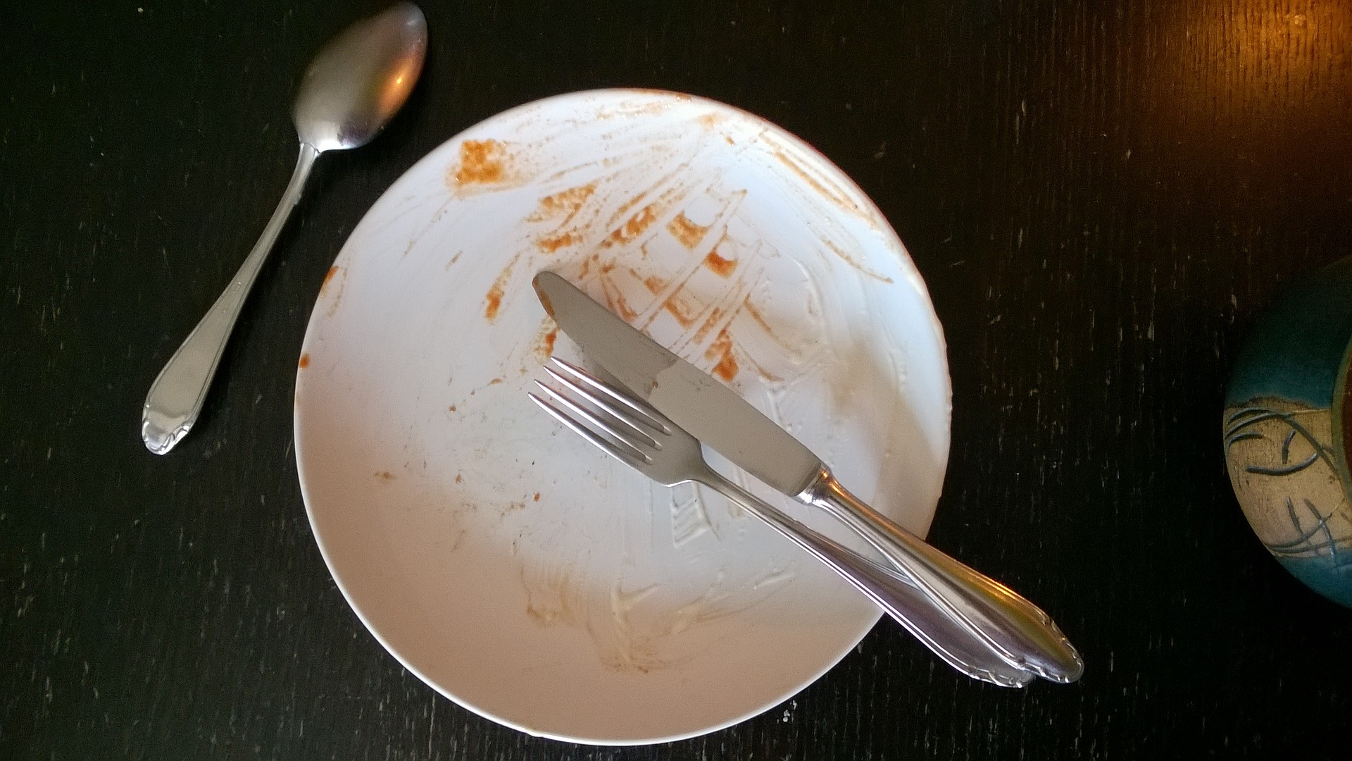 The plate that the Prime Minister ate off on that fateful day The plate that the Prime Minister ate off on that fateful day