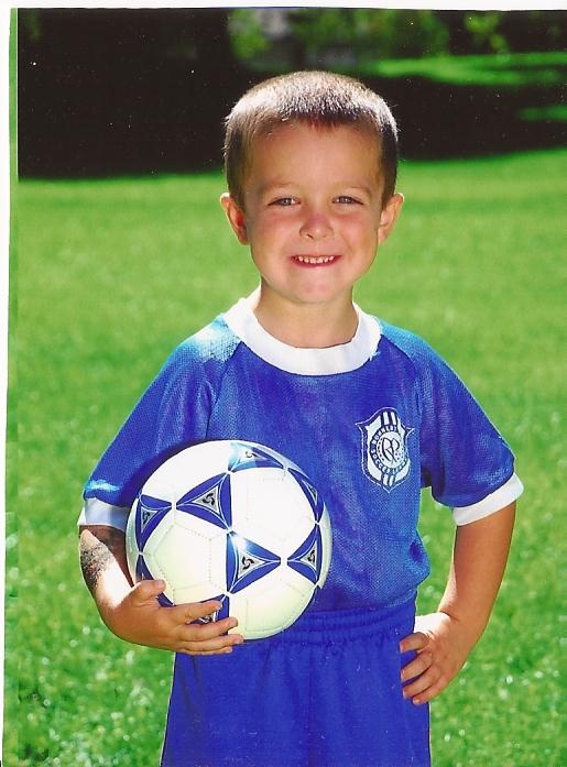 An old photo of my youngest nephew (I think--he looks a lot like my middle nephew) An old photo of my youngest nephew (I think--he looks a lot like my middle nephew)