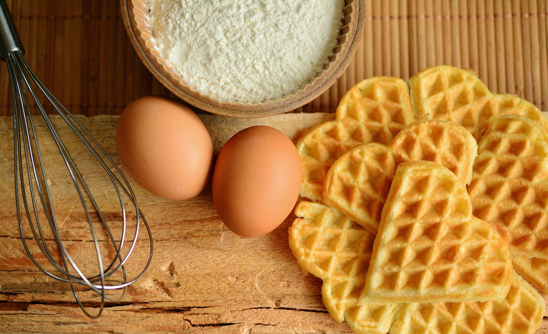 Breakfast, waffles, chocolate chip waffles