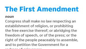 First Amendment First Amendment