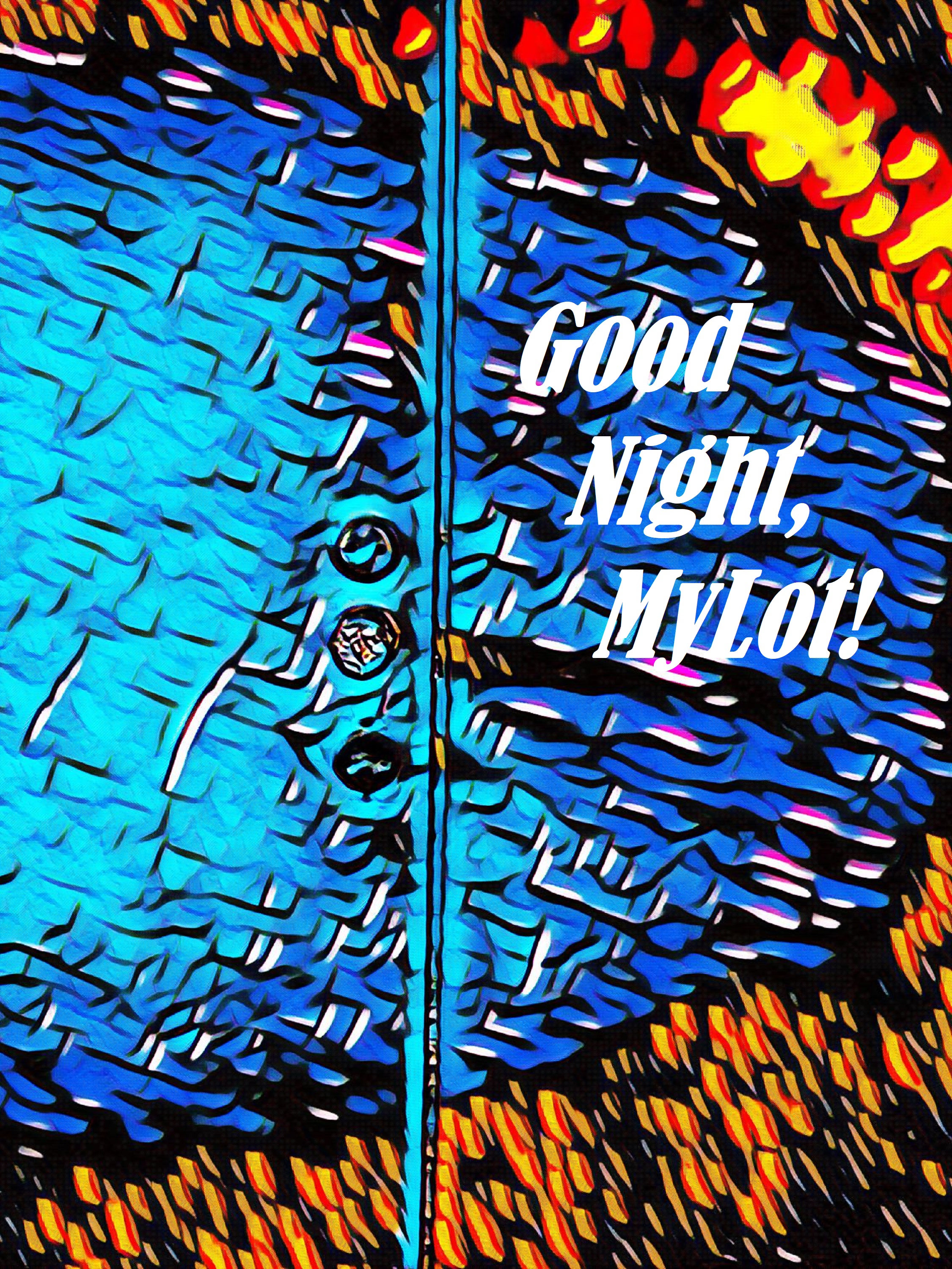 Photo taken by me with Graffiti effect on LunaPic.com and text added on Microsoft Paint Photo taken by me with Graffiti effect on LunaPic.com and text added on Microsoft Paint