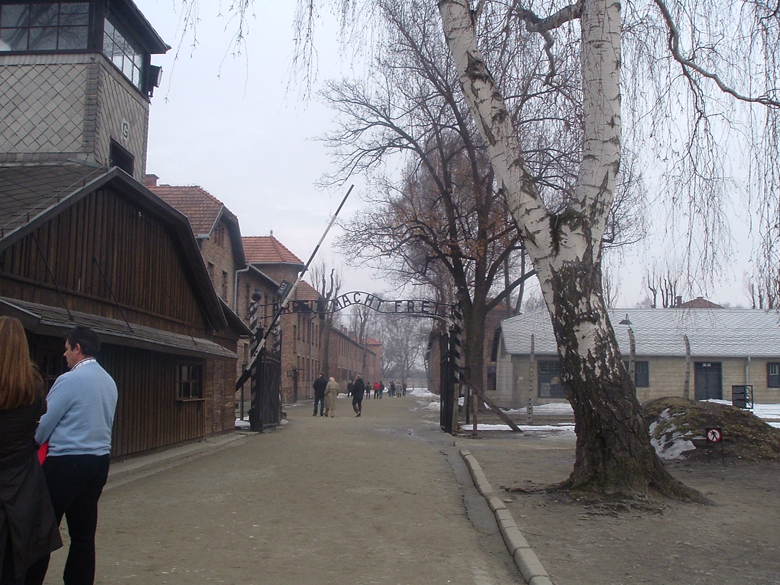 Auschwitz Death  Camp Entrance