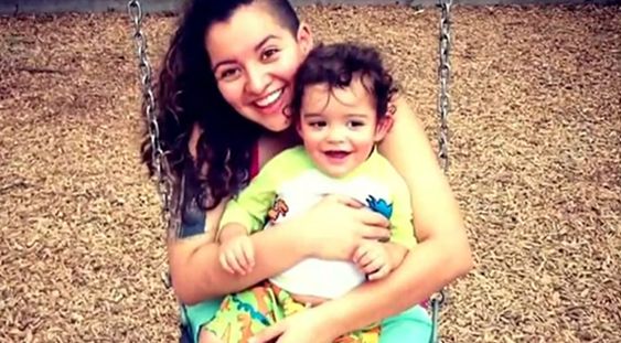 Waco mom Luz Rueda with one of her sons Waco mom Luz Rueda with one of her sons