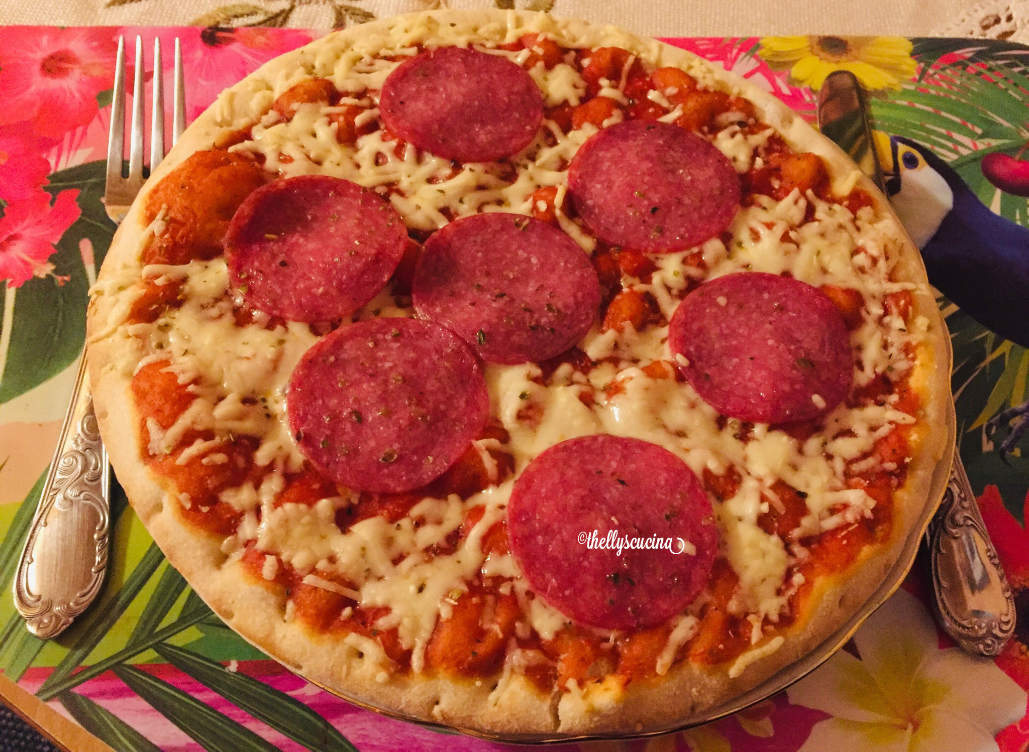 Salami Pizza 