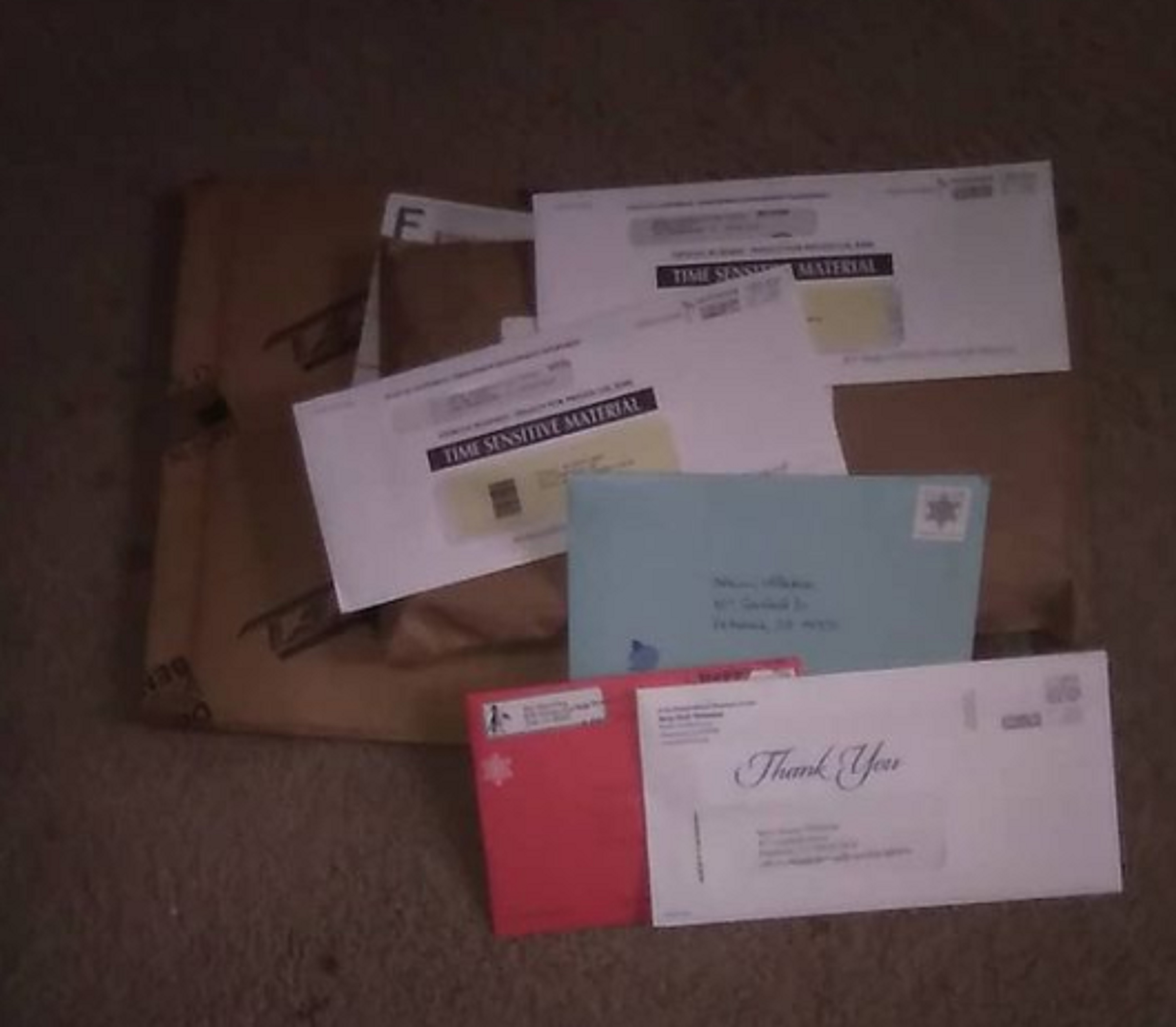 Photo I took of my mail pile today Photo I took of my mail pile today