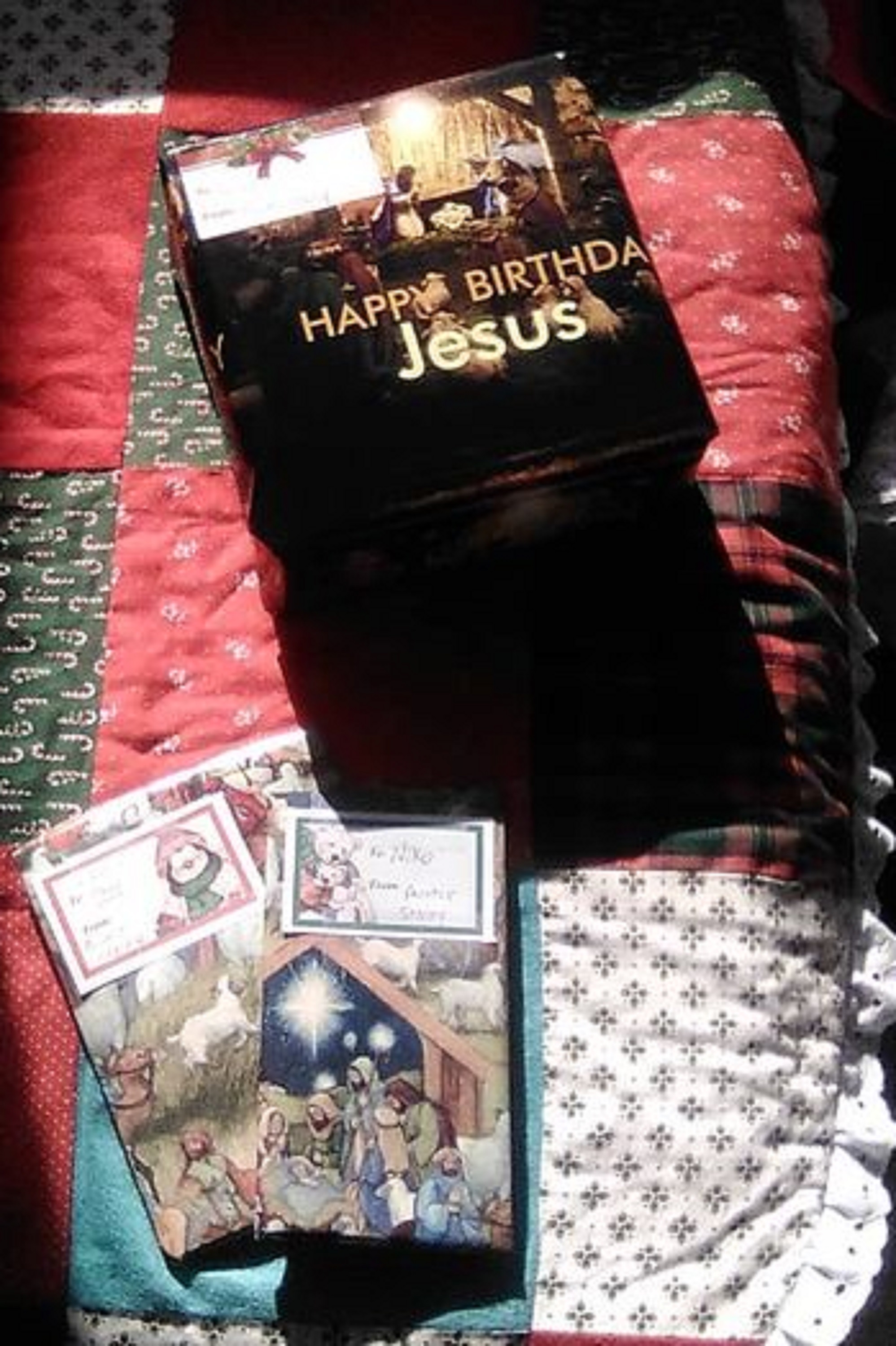 Photo I took of the presents I wrapped for my nephews Photo I took of the presents I wrapped for my nephews