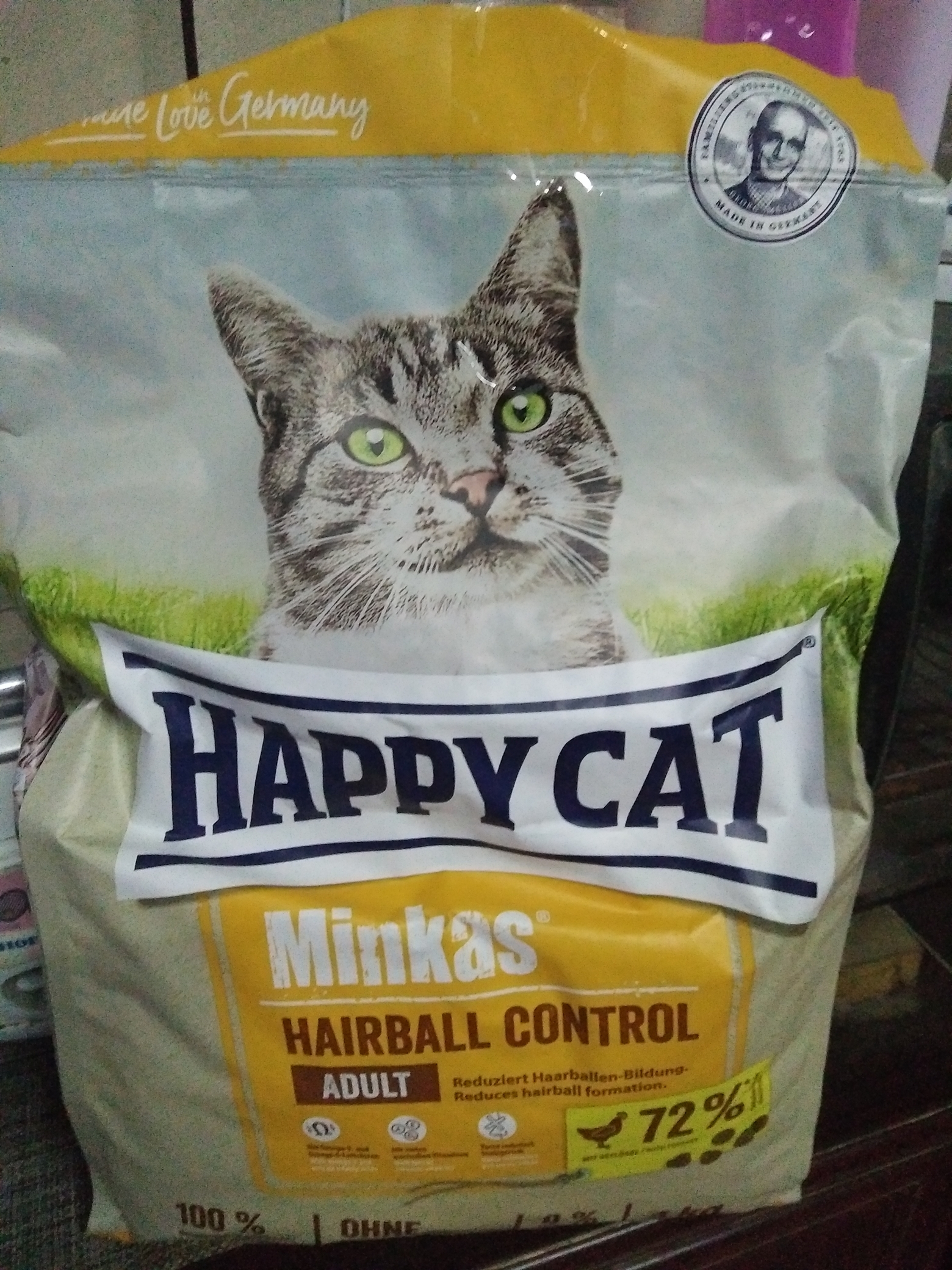 Minkas Happy Cat cat food