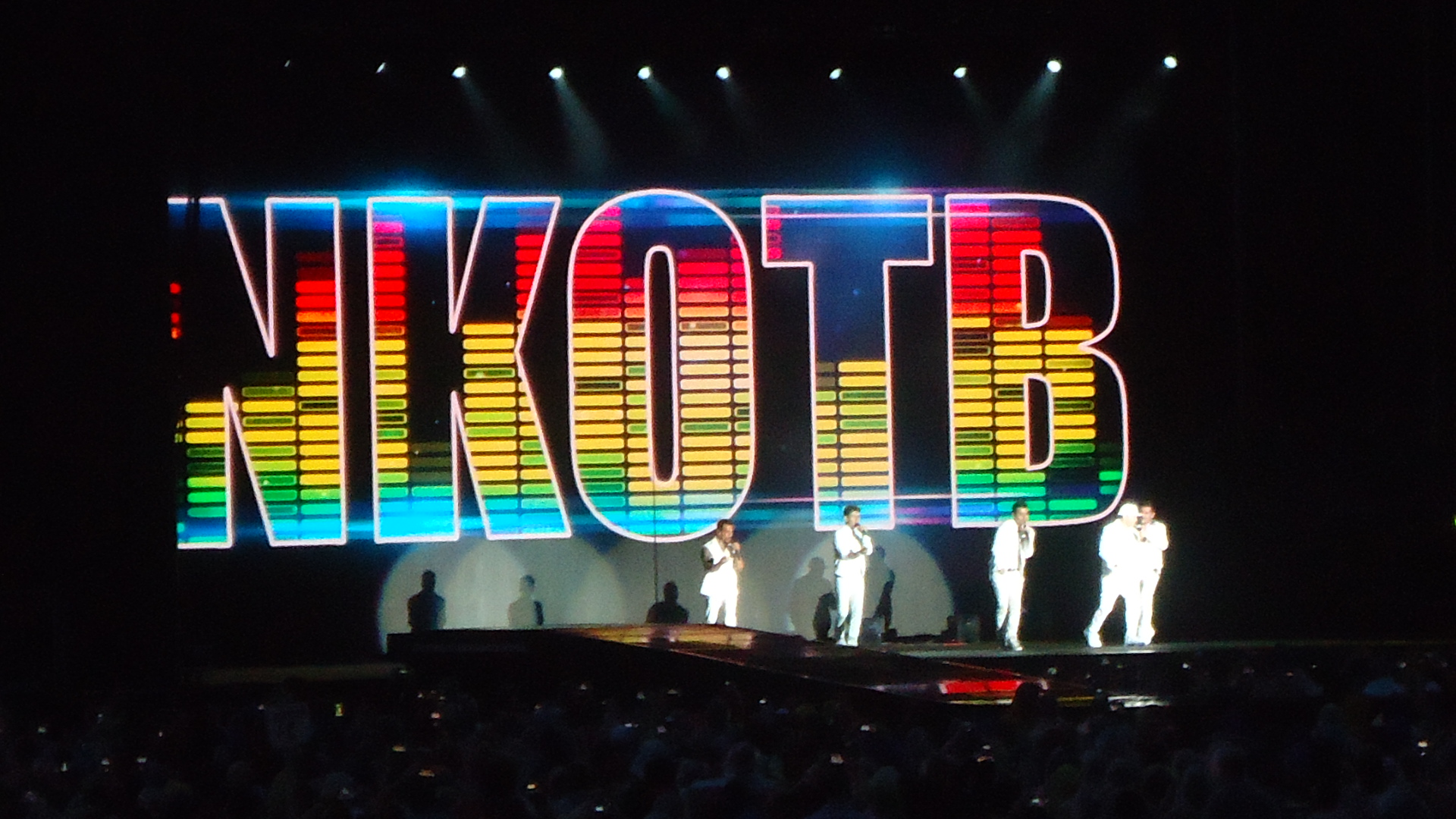 Photo Credit: I snapped this picture during NKOTB’s concert in 2019. Photo Credit: I snapped this picture during NKOTB’s concert in 2019.