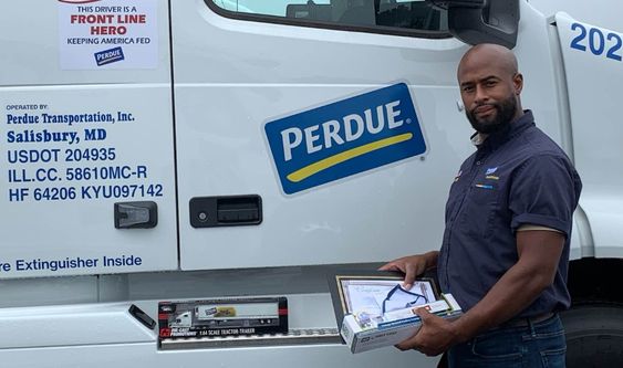 Perdue Farms truck driver Joe Hylton the Good Samaritan of Delaware Perdue Farms truck driver Joe Hylton the Good Samaritan of Delaware