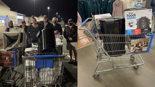 The community in Laurens County assisting first responders in need