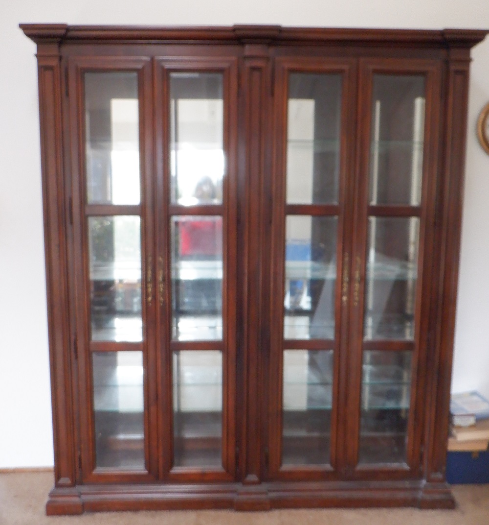 Main photo I took of the display cabinet I hope to sell. 