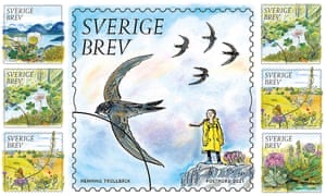 Swedish postage stamp,stamps,Greta thuneburg,Swedish stamps,postage Swedish postage stamp,stamps,Greta thuneburg,Swedish stamps,postage