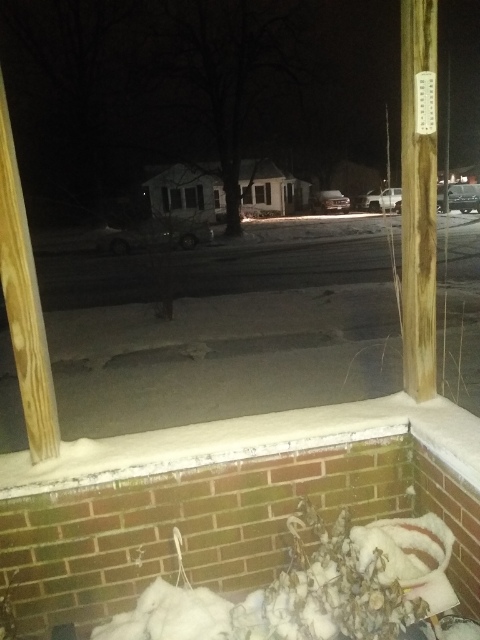 Out my front door. 01/15/21 Photo is mine.