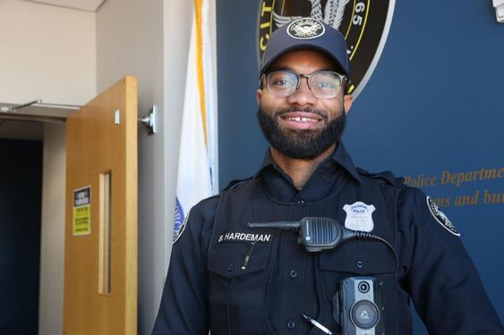 Atlanta Police Officer Bennie Hardeman being praised for his service Atlanta Police Officer Bennie Hardeman being praised for his service