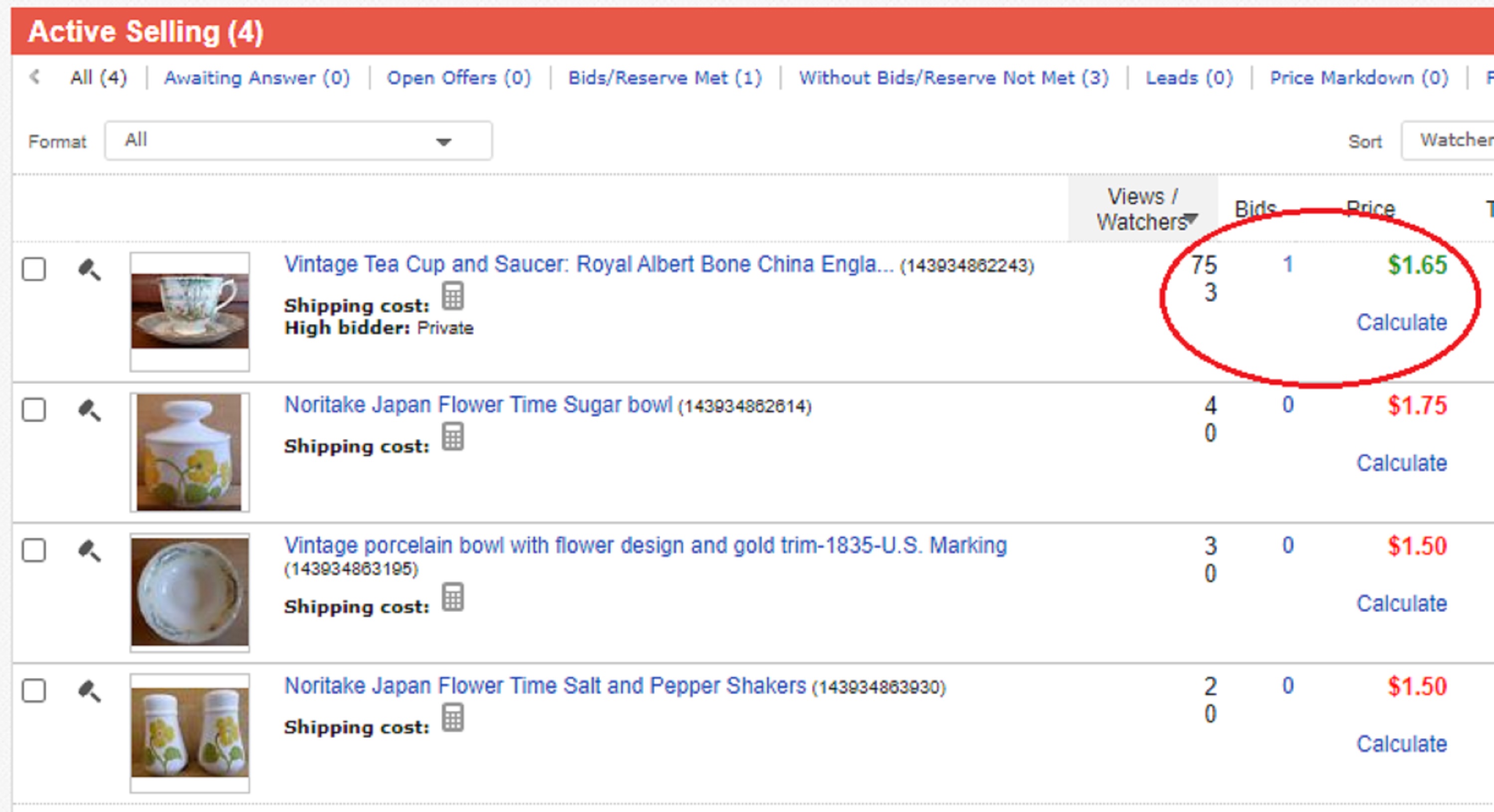 Screen cap I took of eBay auction Screen cap I took of eBay auction