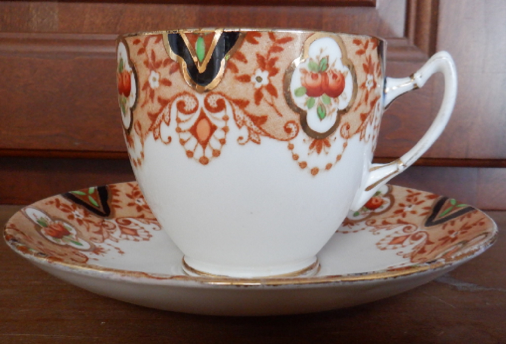 Photo I took of the next cup and saucer for eBay Photo I took of the next cup and saucer for eBay