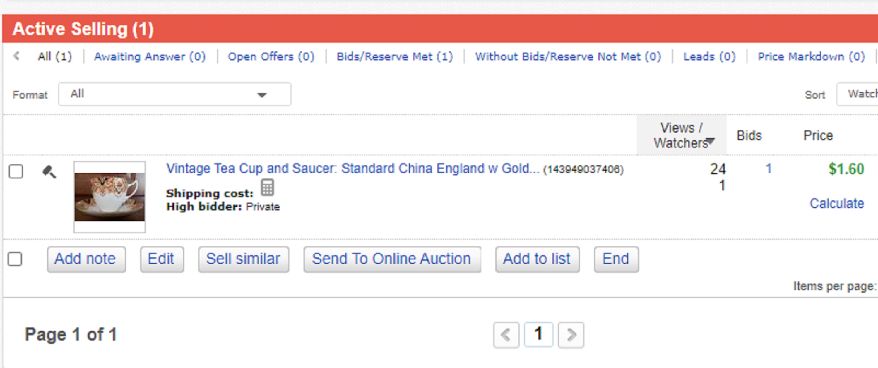 Screencap I took of current eBay listing Screencap I took of current eBay listing