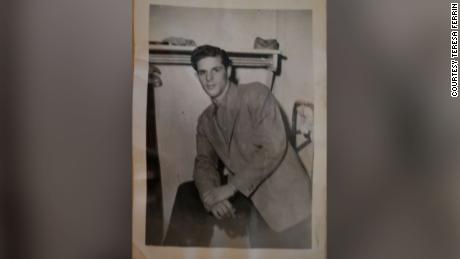 The image of the late war veteran Erik Karl Blauberg The image of the late war veteran Erik Karl Blauberg