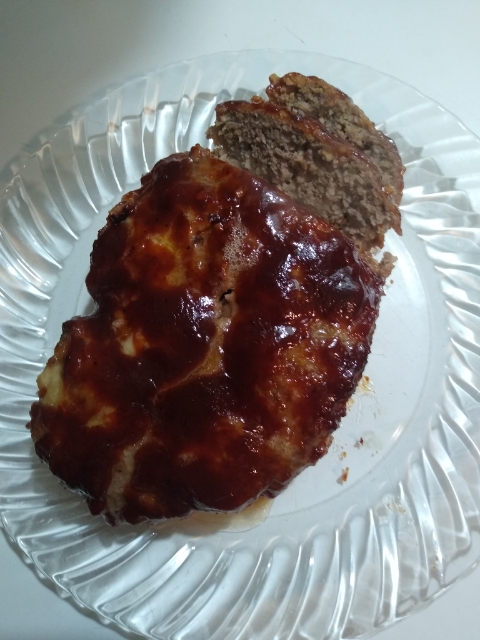 Meatloaf. Photo is mine.