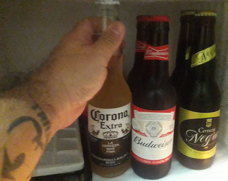 Here's a photo of cold beer bottles. Way better than a cold shoulder. Photo is mine. Cheers! Here's a photo of cold beer bottles. Way better than a cold shoulder. Photo is mine. Cheers!
