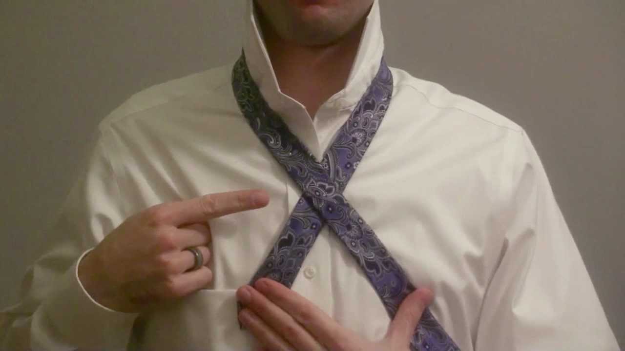 how to tie a shirt tie