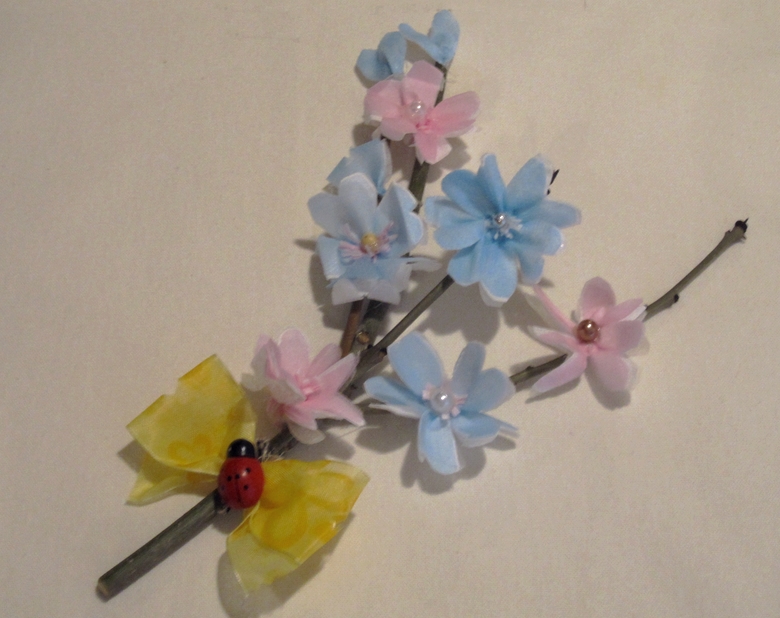 LadyDuck flowers from Covid masks