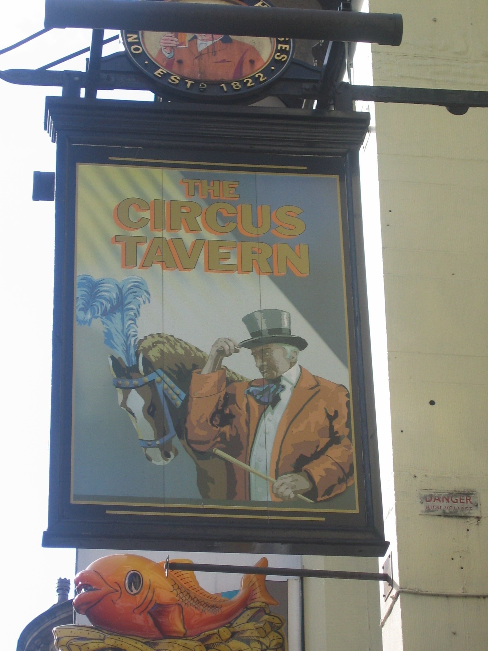 photo taken by me - one of the pubs in my book, The Circus Tavern, Manchester