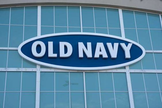 The logo of the clothing retailer Old Navy The logo of the clothing retailer Old Navy
