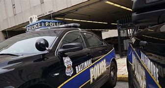 An image of a Baltimore police car. An image of a Baltimore police car.