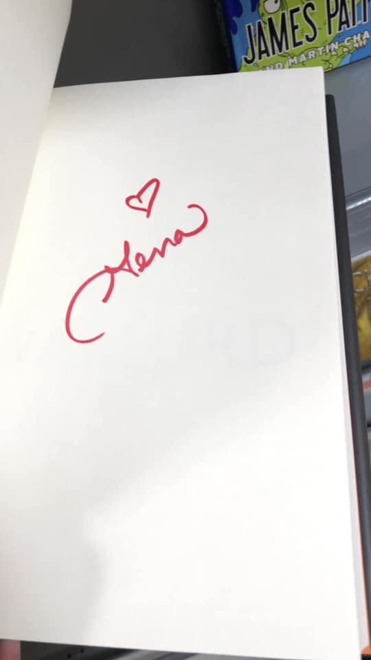 Signed Copy of The Warlord by Gena Showalter Signed Copy of The Warlord by Gena Showalter