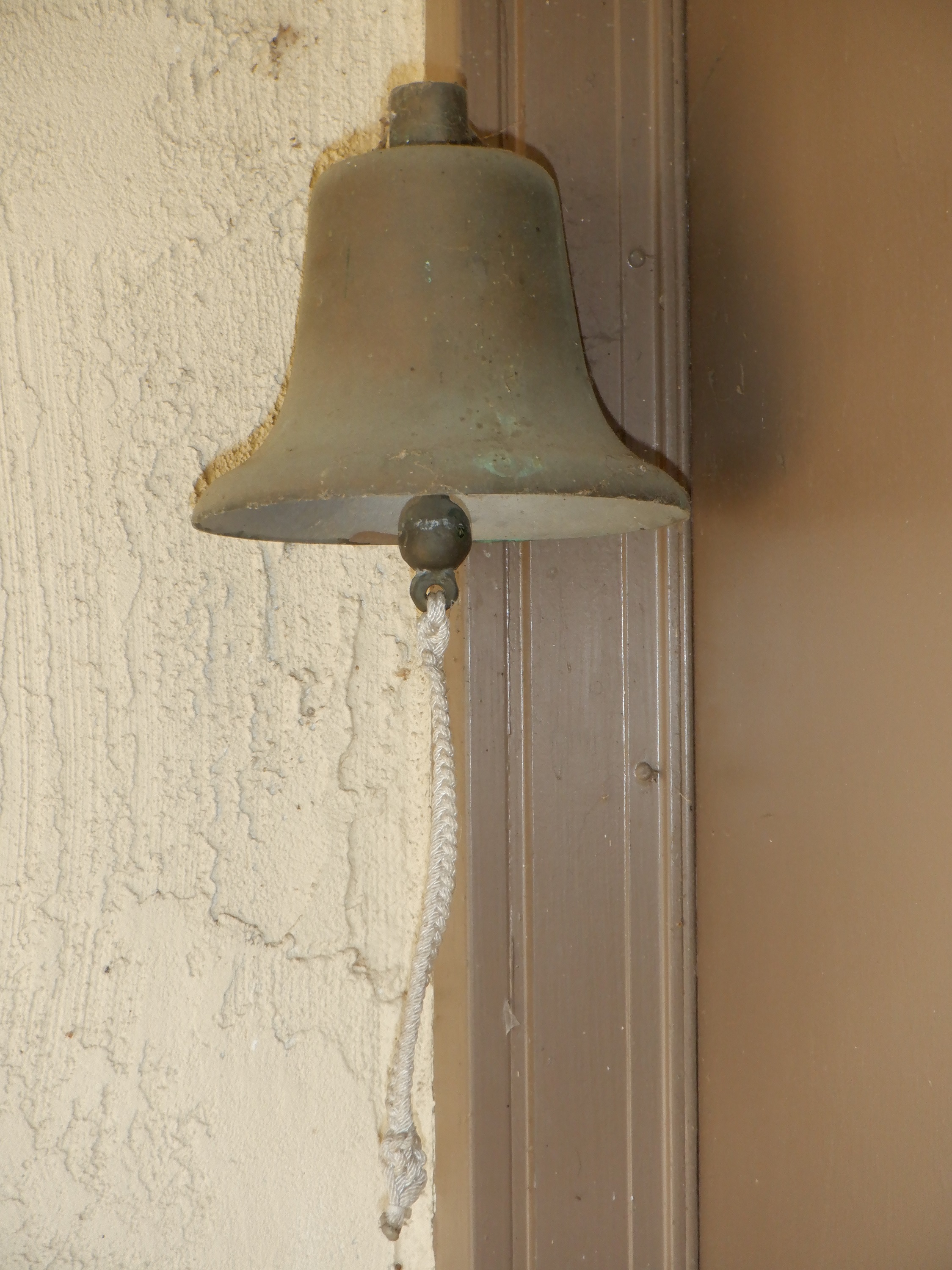 Bell my Dad hung outside our door