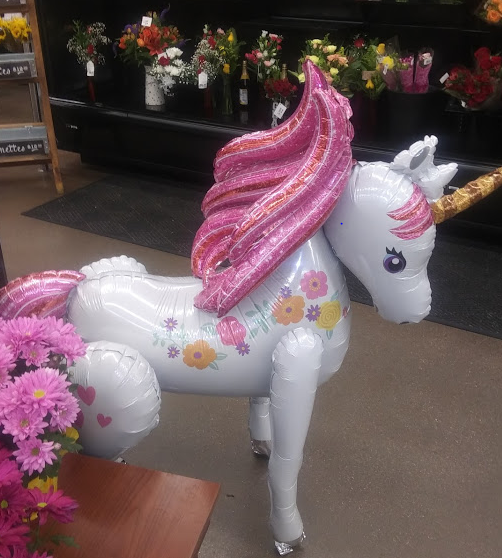 display in a floral department display in a floral department