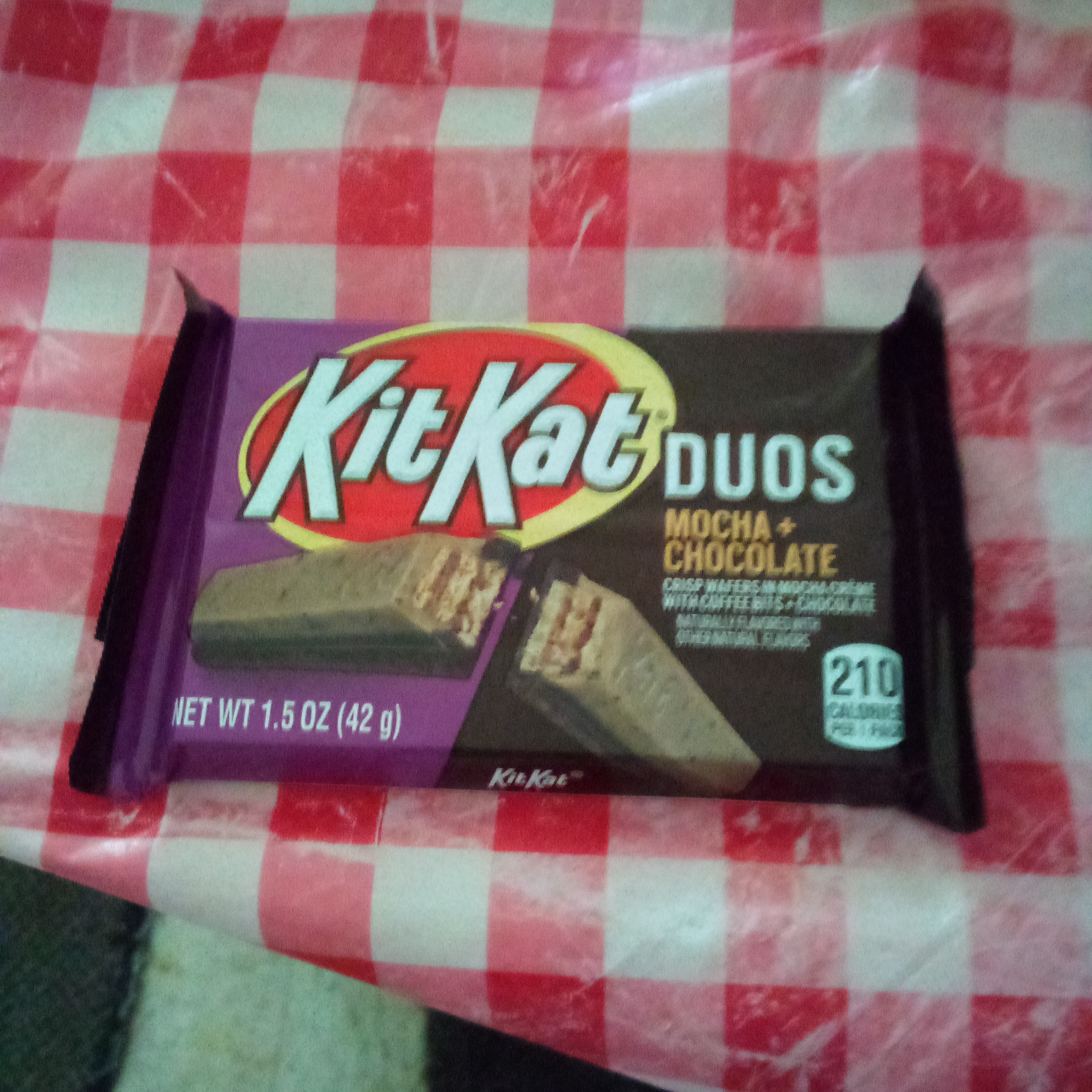 My kit kat mocha chocolate duo bar. 5/22/21