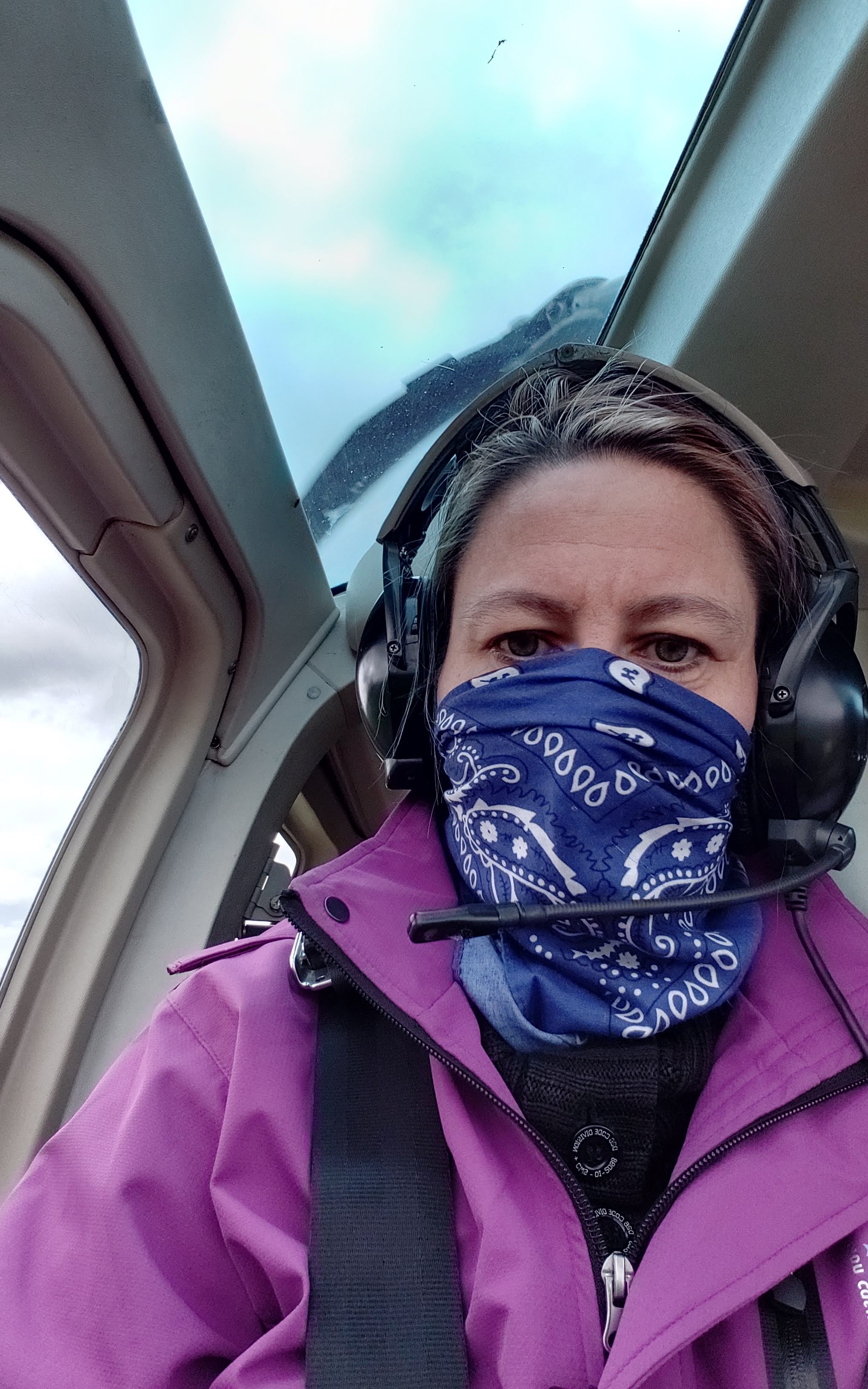 Selfie of me in the cockpit of G-LONE helicopter Selfie of me in the cockpit of G-LONE helicopter