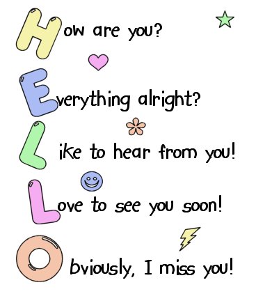 Hello - hello